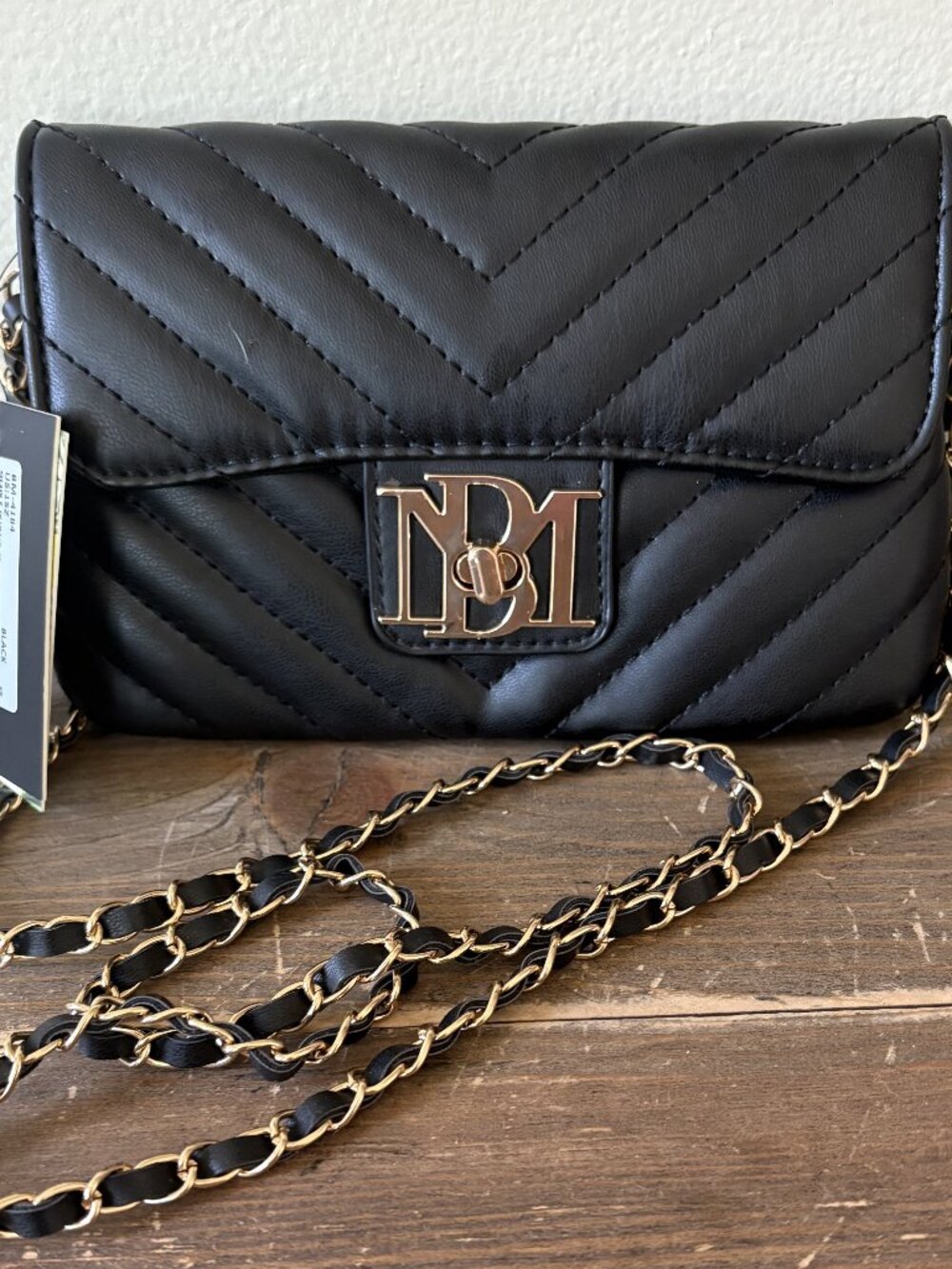 Brand New Badgley Mischka Black Purse NWT